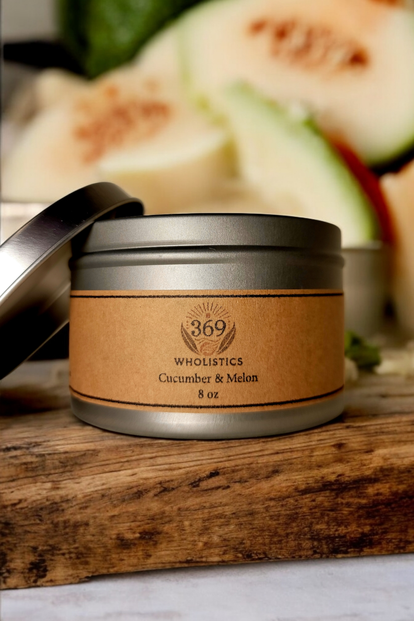 Cucumber & Melon Bliss 8 oz Soy Candle